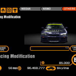 Nissan Skyline GT-R V-spec R34 (J) '99