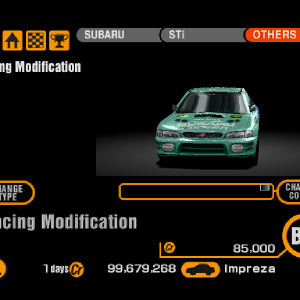 Subaru Imperza typeRA STi Ver. VI (J) '99