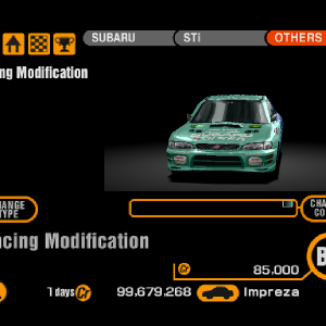 Subaru Impreza Sedan STi Ver. VI (J) '99