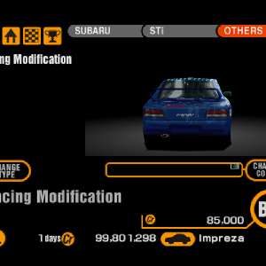 Subaru Impreza typeR STi Ver. V (J) '98
