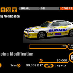 Subaru Legacy Sedan RS (J) '96