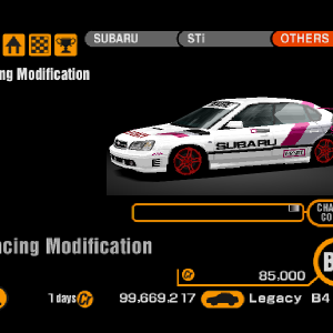 Subaru Legacy B4 RSK (J) '98