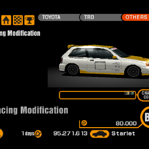 Toyota Starlet Glanza V (J) '98