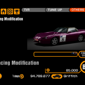 TVR Griffith 500 Blackpool B340 (J)