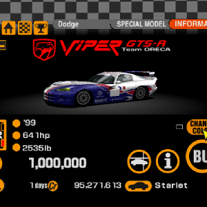 Dodge Viper GTS-R Team Oreca