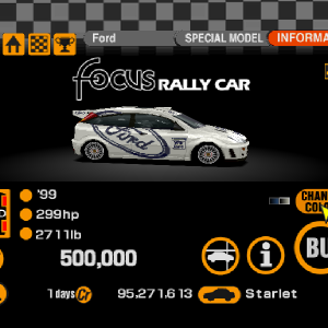 Ford Focus Rally Car