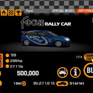 Ford Focus Rally Car