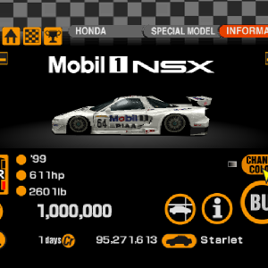 Honda Mobil 1 NSX