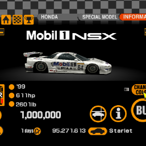 Honda Mobil 1 NSX