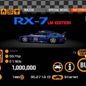 Mazda RX-7 LM Edition