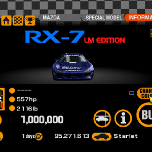 Mazda RX-7 LM Edition