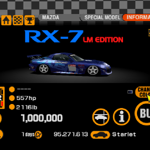 Mazda RX-7 LM Edition