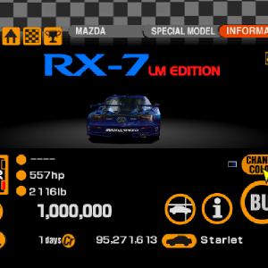 Mazda RX-7 LM Edition