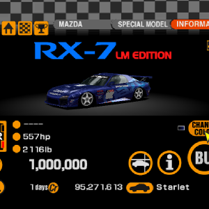 Mazda RX-7 LM Edition