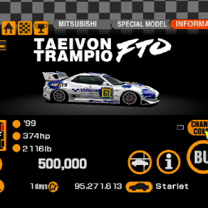 Mitsubishi Taeivon FTO GT