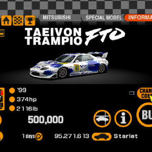 Mitsubishi Taeivon FTO GT