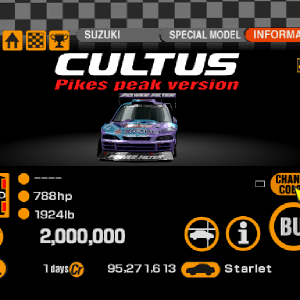 Suzuki Cultus Pikes Peak Version