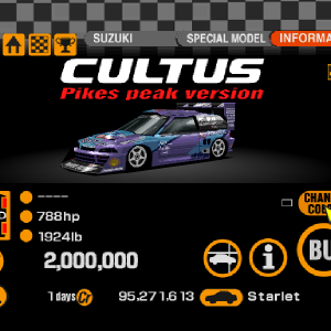 Suzuki Cultus Pikes Peak Version