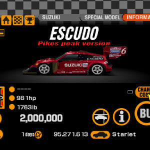 Suzuki Escudo Pikes Peak Version