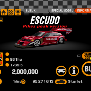 Suzuki Escudo Pikes Peak Version