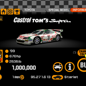 Toyota Castrol Supra GT