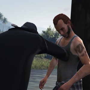 Jake meets a hillbilly fisherman 10