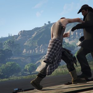 Jake meets a hillbilly fisherman 5
