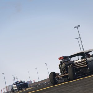 An SPD sneak on the Declasse Tornado Rat Rod 1