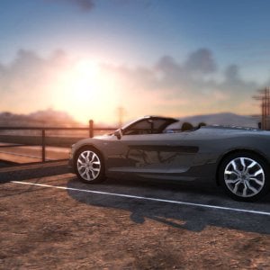 An Audi R8 Spyder Won't Let The Sun Go Down