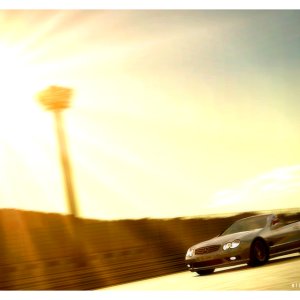 Mercedes SL55 @ Motegi 01