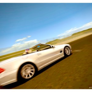 Mercedes SL55 @ Motegi 02