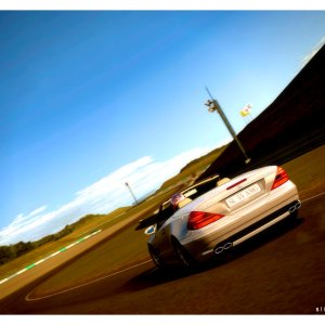 Mercedes SL55 @ Motegi 03