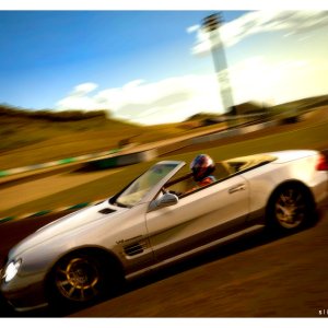 Mercedes SL55 @ Motegi 05