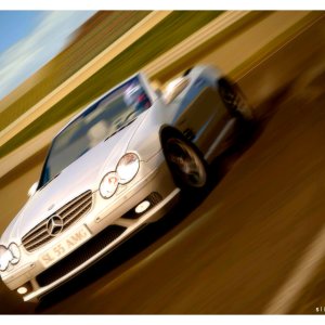 Mercedes SL55 @ Motegi 06