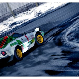 Lancia Stratos Rally Car @ Chamonix II 07