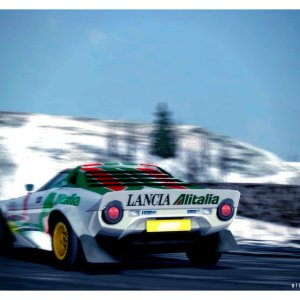 Lancia Stratos Rally Car @ Chamonix II 08