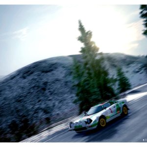 Lancia Stratos Rally Car @ Chamonix II 10