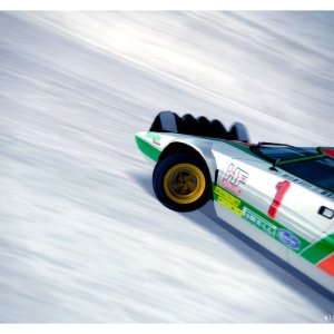 Lancia Stratos Rally Car @ Chamonix II 13