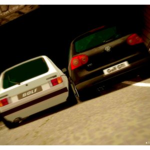 Volkswagen GTi's: Past and Present @ Deep Forest II 06