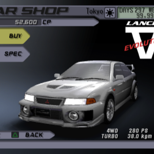 Mitsubishi Lancer Evolution V GSR (CP9A)