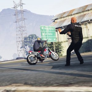 Murph gets into another level of trouble with the police (AKA An SPD sneak on the Pegassi Esskey) 14