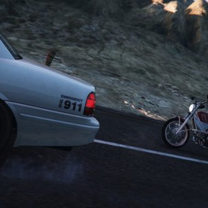 Murph gets into another level of trouble with the police (AKA An SPD sneak on the Pegassi Esskey) 5