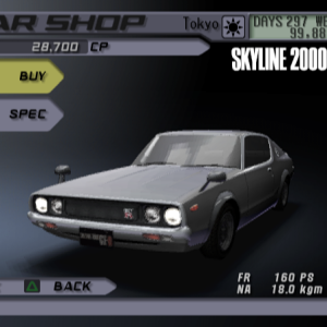 Nissan Skyline HT2000GT-R (KPGC110)