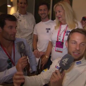 Jensen Button - Happiest Man In The World (Abu Dhabi 2016 Post Race)