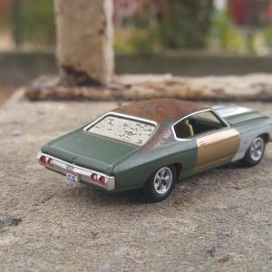 1/64 Greenlight Supernatural:Bobbys Chevelle
