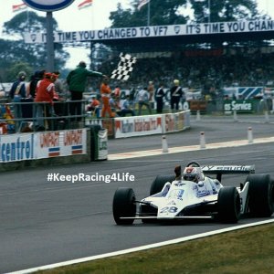 Clay Regazzoni Wins The 1979 British GP