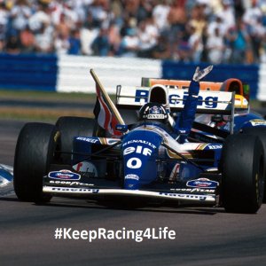 Damon Hill Wins The 1994 British GP