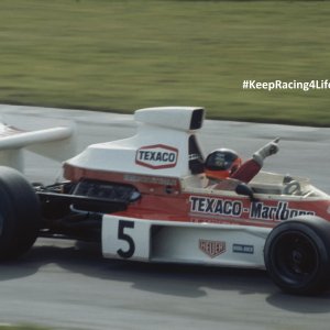 Emerson Fittipaldi Wins The 1974 Brazilian GP
