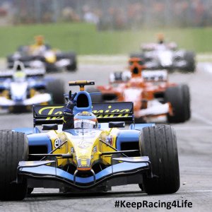 Fernando Alonso Wins The 2005 San Marino GP