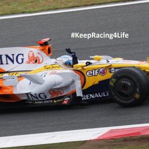 Fernando Alonso Wins The 2008 Japanese GP